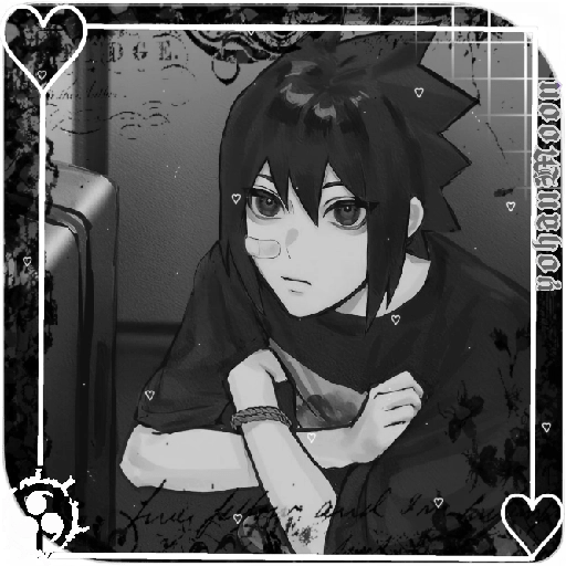 𖤐Uchiha Sasuke3⭑ 7