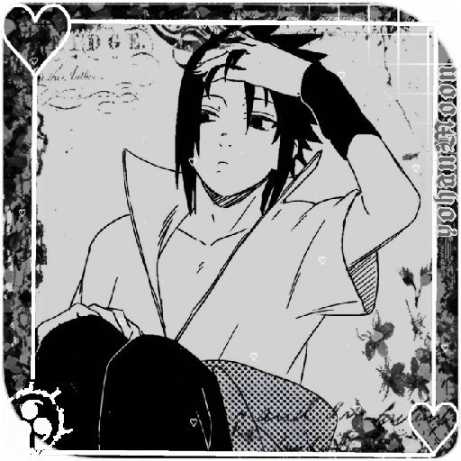 𖤐Uchiha Sasuke3⭑ 21