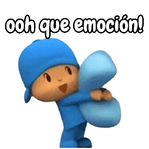 Pocoyó reacciones 💙🤭😦 6
