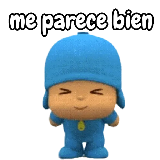 Pocoyó reacciones 💙🤭😦 7