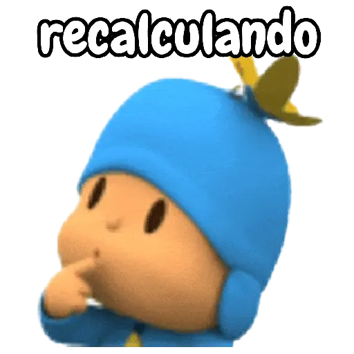 Pocoyó reacciones 💙🤭😦 8