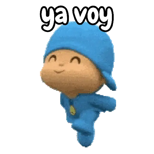 Pocoyó reacciones 💙🤭😦 9