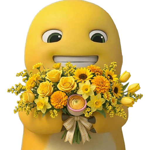 Nailong flores amarillas 🌻💛🌼