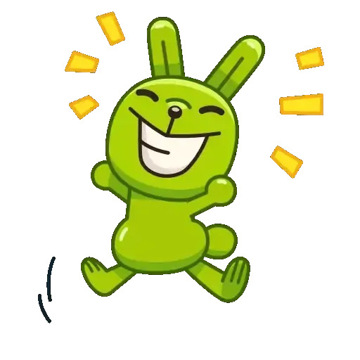 Bunny verde reaction 💚 8