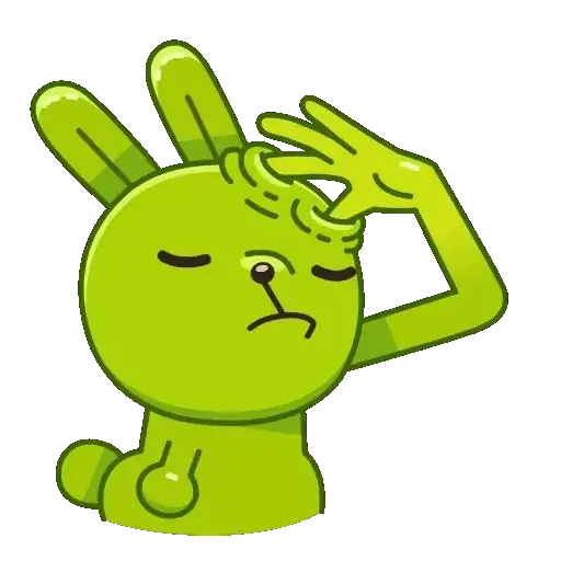 Bunny verde reaction 💚 2