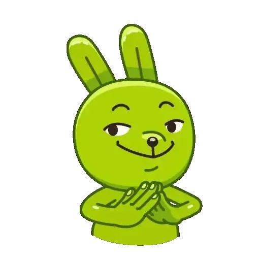 Bunny verde reaction 💚 9