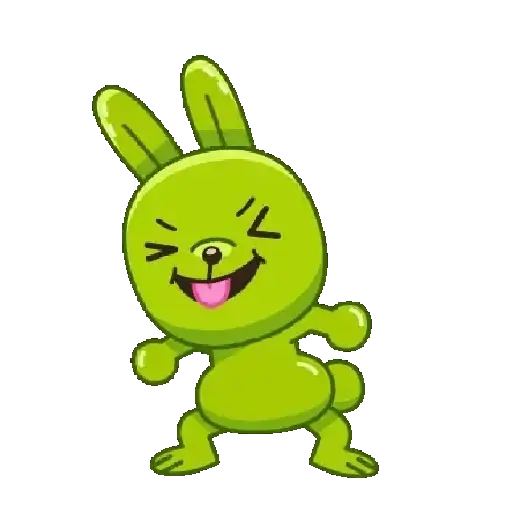 Bunny verde reaction 💚 10