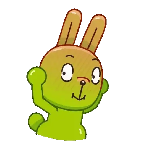 Bunny verde reaction 💚 13
