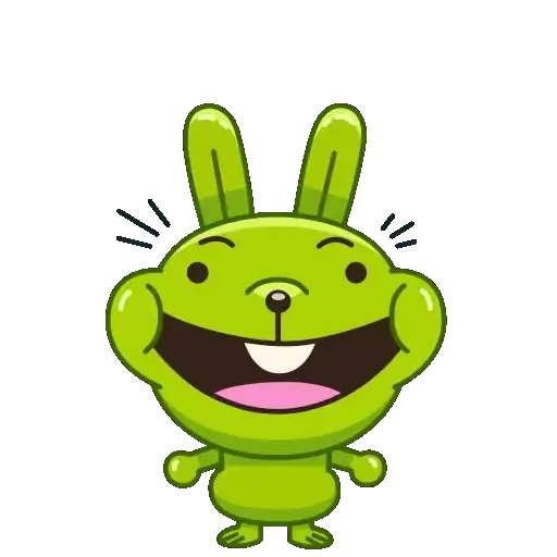 Bunny verde reaction 💚 14