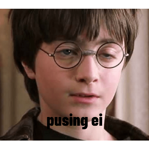 Harry potter sticker