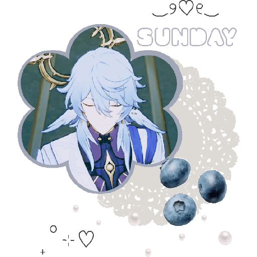 Sunday 2 :⠀🪽 ꒪   ♡𝆬⠀ 7