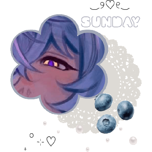 Sunday 2 :⠀🪽 ꒪   ♡𝆬⠀ 3