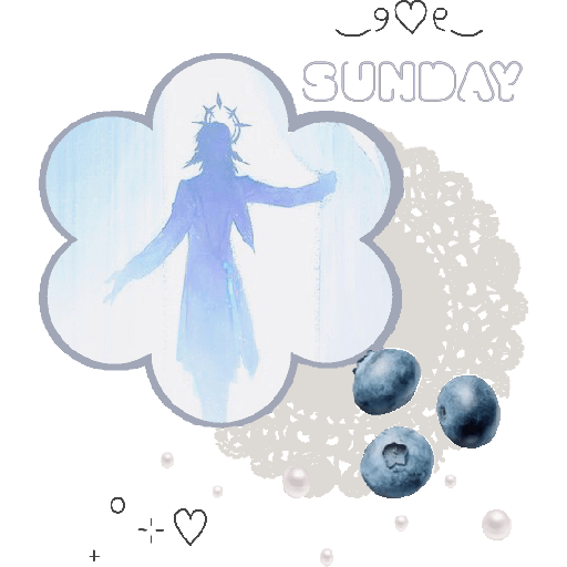 Sunday 2 :⠀🪽 ꒪   ♡𝆬⠀ 1