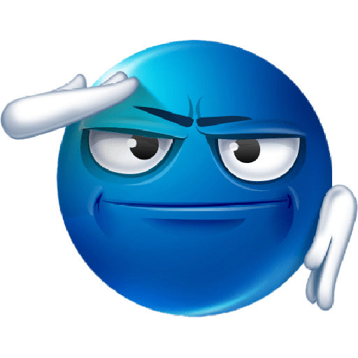 Emoji's Blue 🇧🇷 10