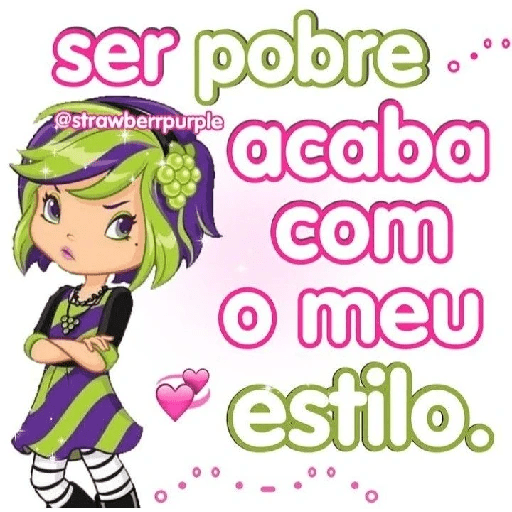 MORANGUINHO - FRASES 8