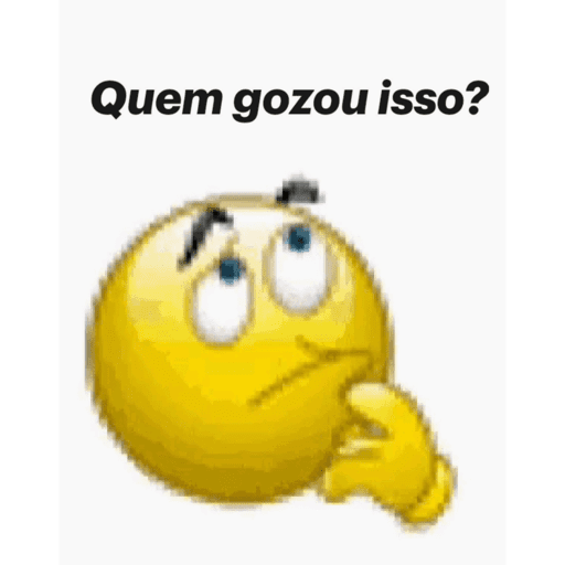 Quem gozou isso?