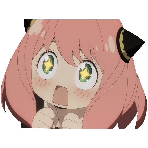 Sticker: Anya Meme – Lyra Art