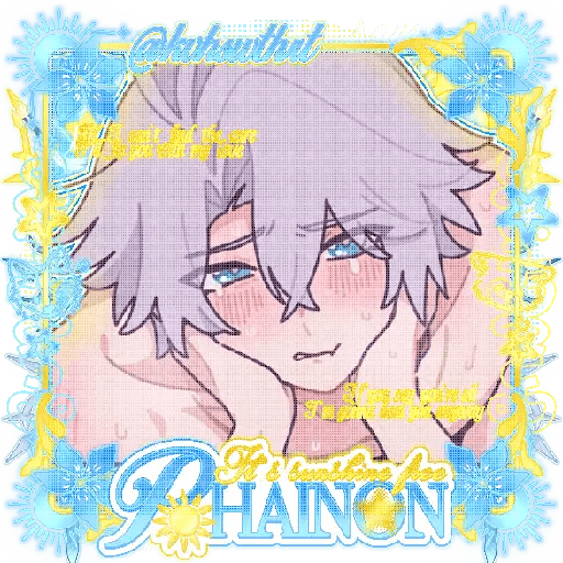 Phainon chibi. ♥︎ 24