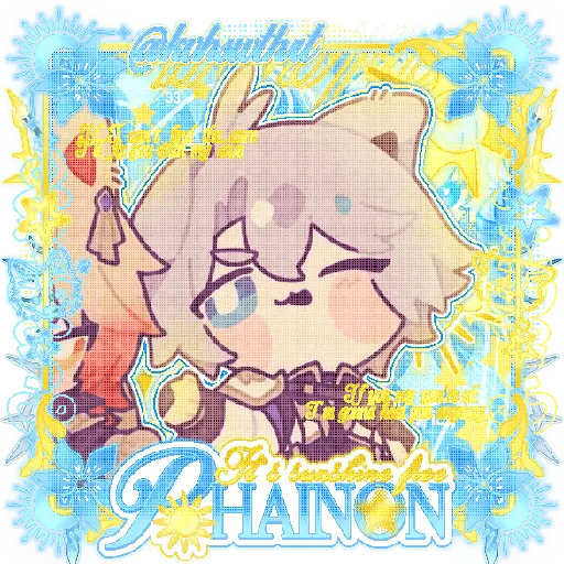 Phainon chibi. ♥︎ 29