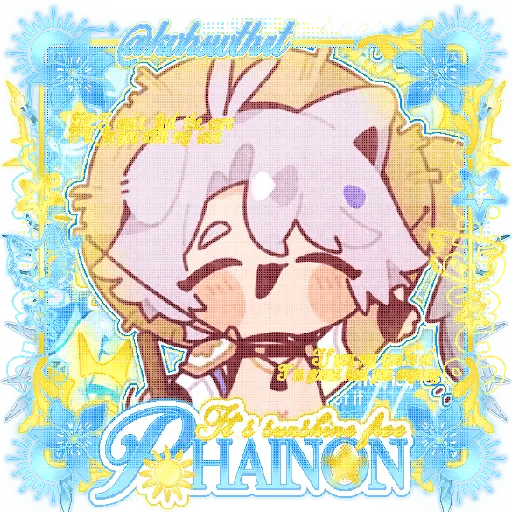 Phainon chibi. ♥︎ 30