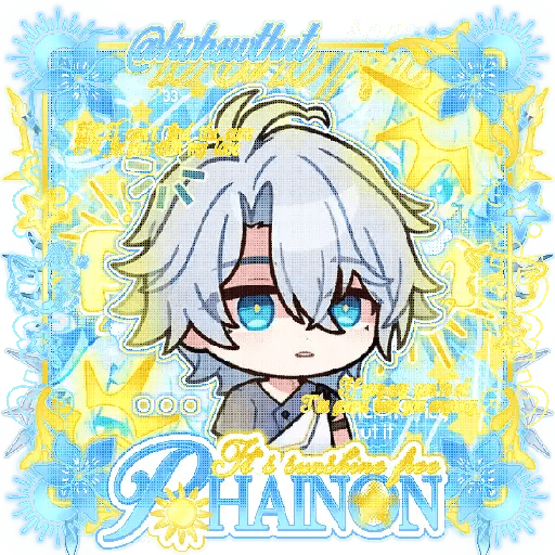 Phainon chibi. ♥︎ 13