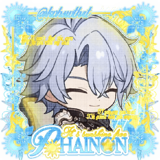 Phainon chibi. ♥︎ 2