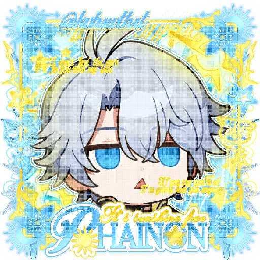 Phainon chibi. ♥︎ 9