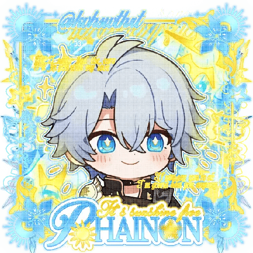Phainon chibi. ♥︎ 7