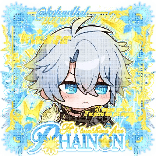 Phainon chibi. ♥︎ 8