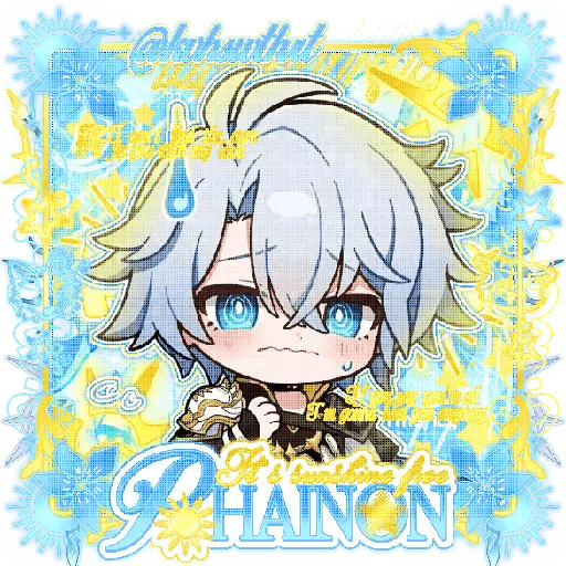 Phainon chibi. ♥︎ 6