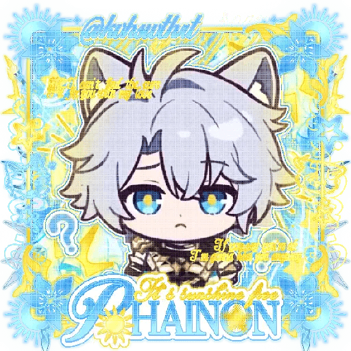 Phainon chibi. ♥︎ 5