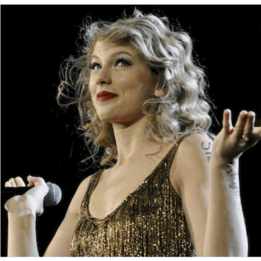 Sticker de Taylor Swift - Plancha de Stickers