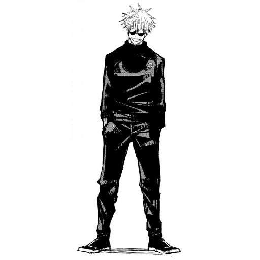 Satoru gojo manga y fan arts 8