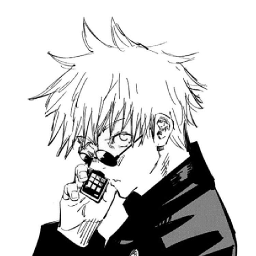 Satoru gojo manga y fan arts 6