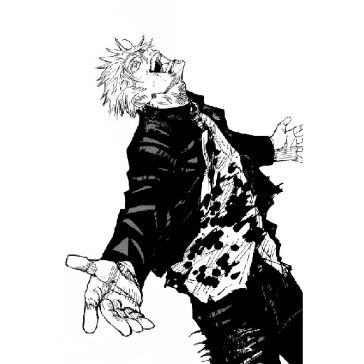 Satoru gojo manga y fan arts 9