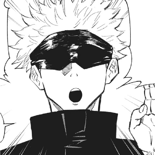 Satoru gojo manga y fan arts 1