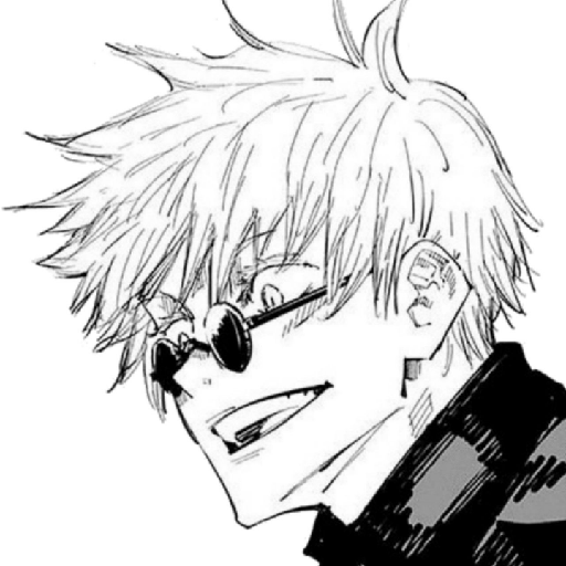 Satoru gojo manga y fan arts 3