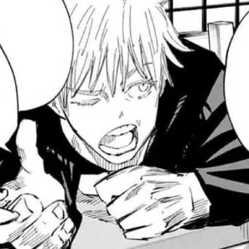 Satoru gojo manga y fan arts 10
