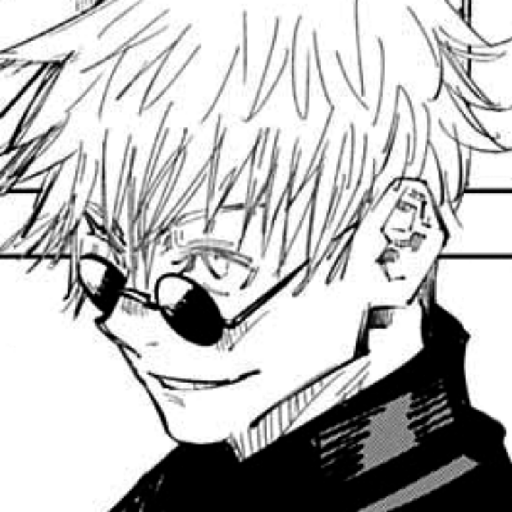 Satoru gojo manga y fan arts 12
