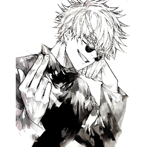 Satoru gojo manga y fan arts 4