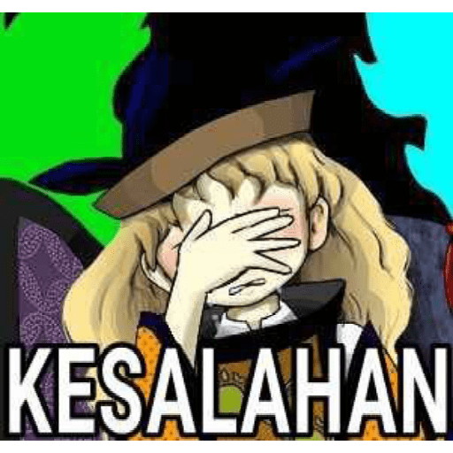 Stiker Touhou indo? 7