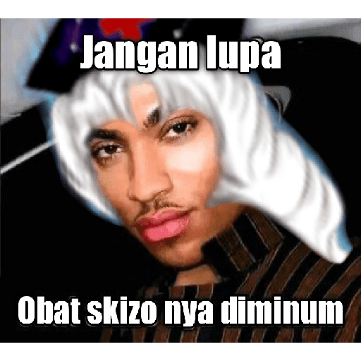 Stiker Touhou indo? 9