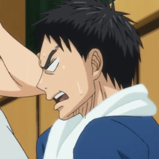 Reaction kuroko no basket ball 12