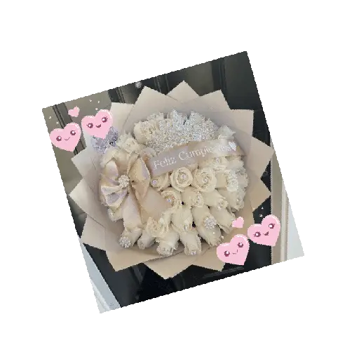 Ramos Buchones _flores blancas