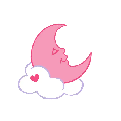 🌜⭐Luna y estrella cute  ⭐🌛