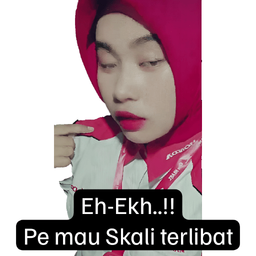 Stiker Saya 9