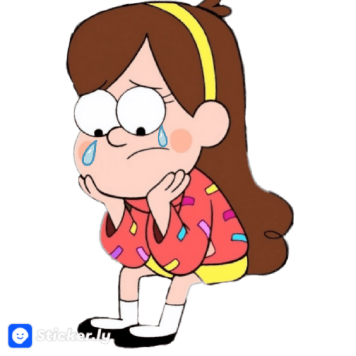 Stickers llorando y tristes 3