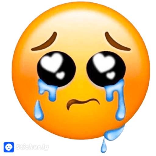 Stickers llorando y tristes 9