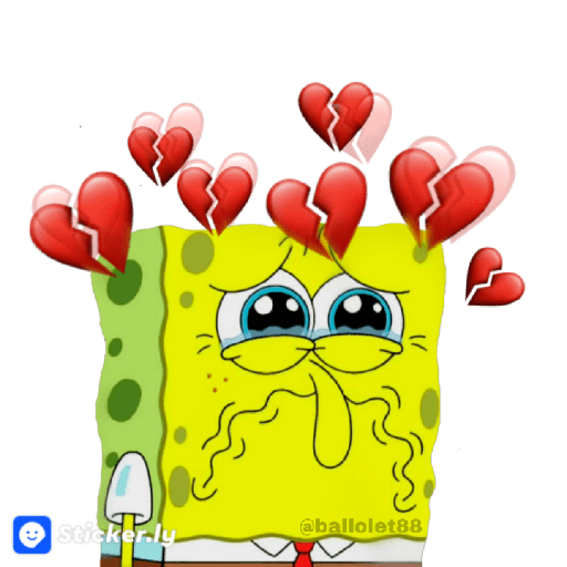 Stickers llorando y tristes 2