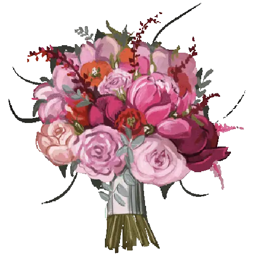 Flower (Bouquet) sticker